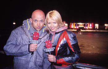 File:Combat cars presenters with mics.jpg